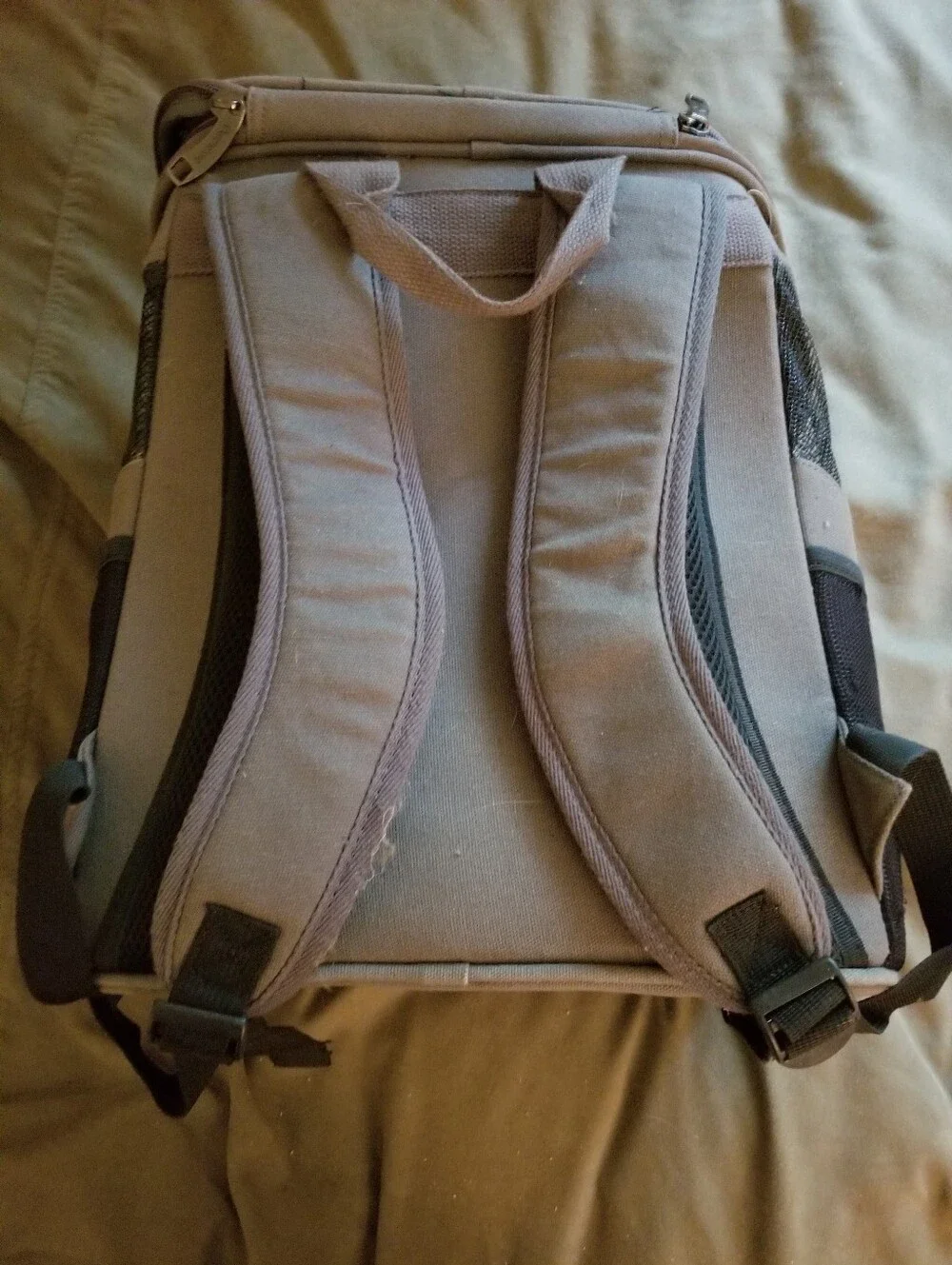 Brown Pet Backpack Carrier with Transparent Bubble Window